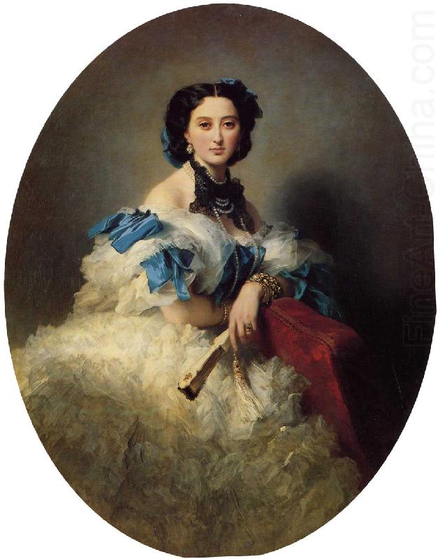 Franz Xaver Winterhalter Countess Varvara Alekseyevna Musina-Pushkina oil painting picture